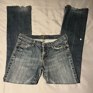 Seven For All Mankind Boot Cut Jeans Size 29 Med Wash 7FAK